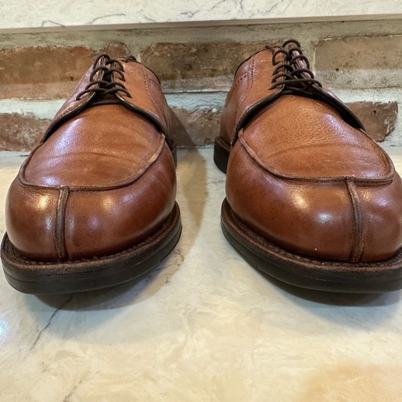 Allen Edmonds Stockbridge Oxford Dress Shoes Brown Leather 3754 Mens Size 13 D main image 8